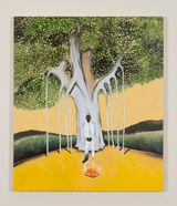 Heroi do Fogo Interior - Gameleira by Antonio Oba contemporary artwork painting