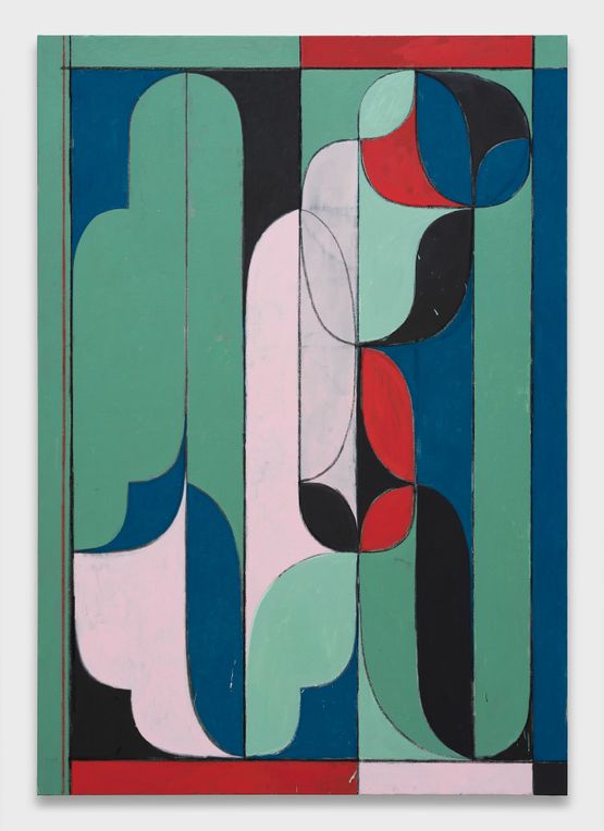 Arabesque Composition for Southern Light II by Kamrooz Aram contemporary artwork Painting