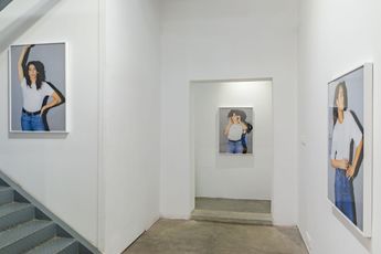 Contemporary art exhibition Alexandra Bachzetsis Notes on Becoming at Experimenter Ballygunge Place Kolkata India