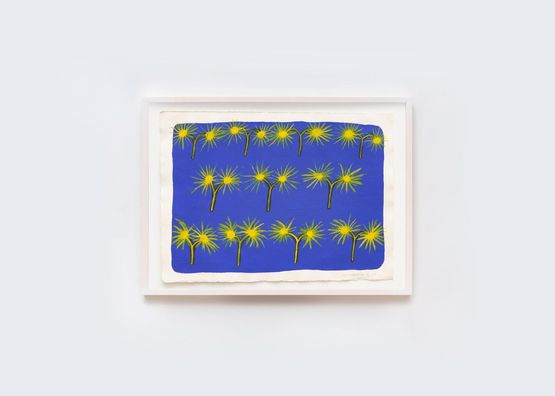 Horehore frare frare Flores amarillas by Sheroanawe Hakihiiwe contemporary artwork Works on Paper