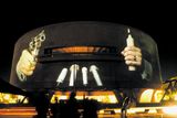 Hirshhorn Museum Projection by Krzysztof Wodiczko contemporary artwork installation