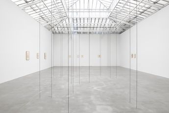 Contemporary art exhibition Alberto Giacometti  Fred Sandback LObjet Invisible Giacometti  Sandback at David Zwirner Paris France