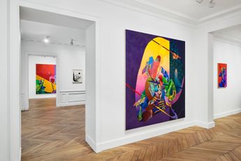 Contemporary art exhibition Ilana Savdie Paris 2024 at White Cube Paris France