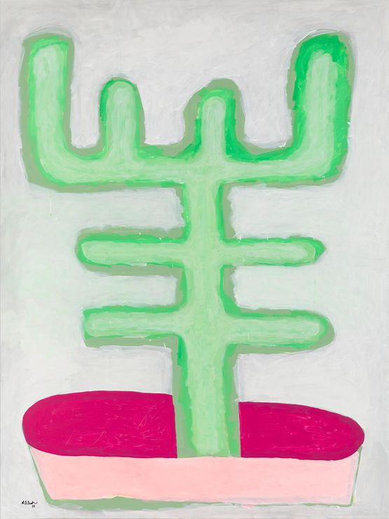 My Gardens Details by Mohamed Ahmed Ibrahim contemporary artwork Painting