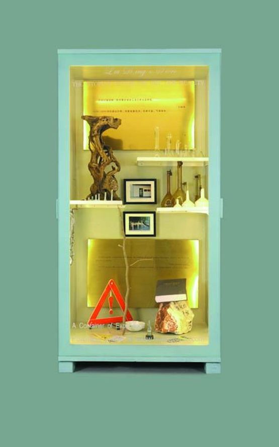 Lie Dings Store - The Utopian Future of Art Our Reality A Container of Experience by Liu Ding contemporary artwork Mixed Media