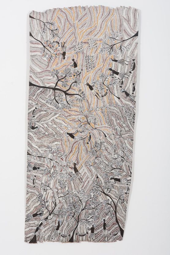 Go-Wapitja by Yalmakany Marawili contemporary artwork Painting
