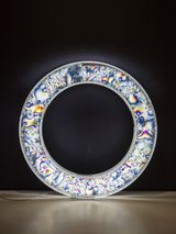 Amorph by Yunchul Kim contemporary artwork installation