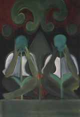 Birds Flying Low by Hannah Ireland contemporary artwork painting