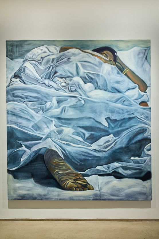 Soft Firmament Dusk by Bhasha Chakrabarti contemporary artwork Painting