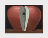 Apple by Domenico Gnoli contemporary artwork painting