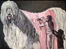 Dont cut my hair by Gona contemporary artwork Painting