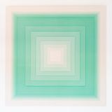 Here Now VII Sea Green by Abdus Salaam contemporary artwork painting
