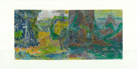 To Bonnard Set One 4 by Qi Lan contemporary artwork Works on Paper