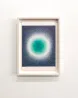 Circular glow blue-green by Ignacio Uriarte contemporary artwork Works on Paper