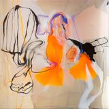 He always thought from the little that he knew that this was enough to make him confident that he was doing the right thing by Dale Frank contemporary artwork mixed media painting