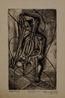 Musician by Krishna Reddy contemporary artwork Print
