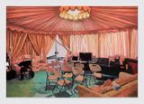 Video village by Anna Freeman Bentley contemporary artwork painting