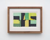 Spliced Glyph by Evan Nesbit contemporary artwork drawing works on paper