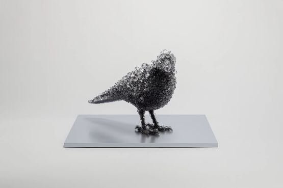 PixCell-Crow6 by Kohei Nawa contemporary artwork Sculpture