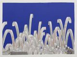 Click and Win Cobalt 2 by Quan Wenfei contemporary artwork painting print