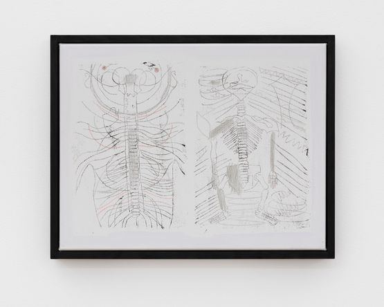 Anatomy Museum Mansur by Anoushka Akel contemporary artwork Painting