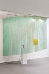 Curved Curtain 02 by Daniel Steegmann Mangrane contemporary artwork sculpture