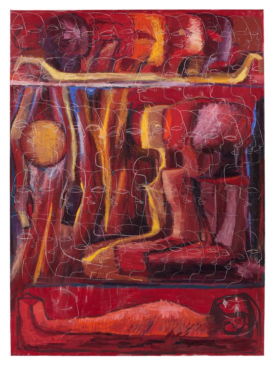 Untitled by Tincuta Marin contemporary artwork Painting