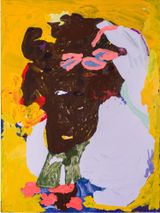 floral footsteps by Tom Polo contemporary artwork painting