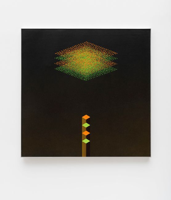 Alchimie 97 by Julio Le Parc contemporary artwork Painting