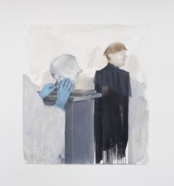 Sculptor by Jelena Telecki contemporary artwork Painting