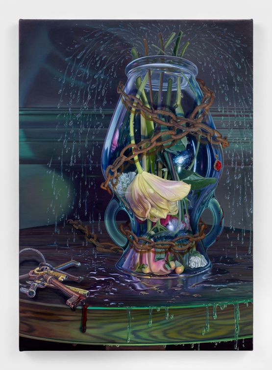 Predicament Escape by Marisa Adesman contemporary artwork Painting