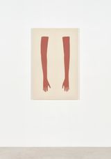 To be naked. Arms by Adelaide Cioni contemporary artwork textile