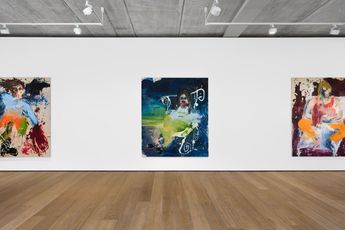 Contemporary art exhibition Cristina De Miguel Dissolving at Almine Rech London United Kingdom