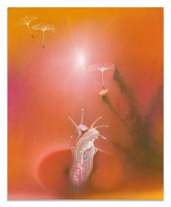 Im Wohlbefinden grasen by Bernhard Martin contemporary artwork Painting