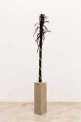 Brief Syllable Twisted by Nina Canell contemporary artwork sculpture