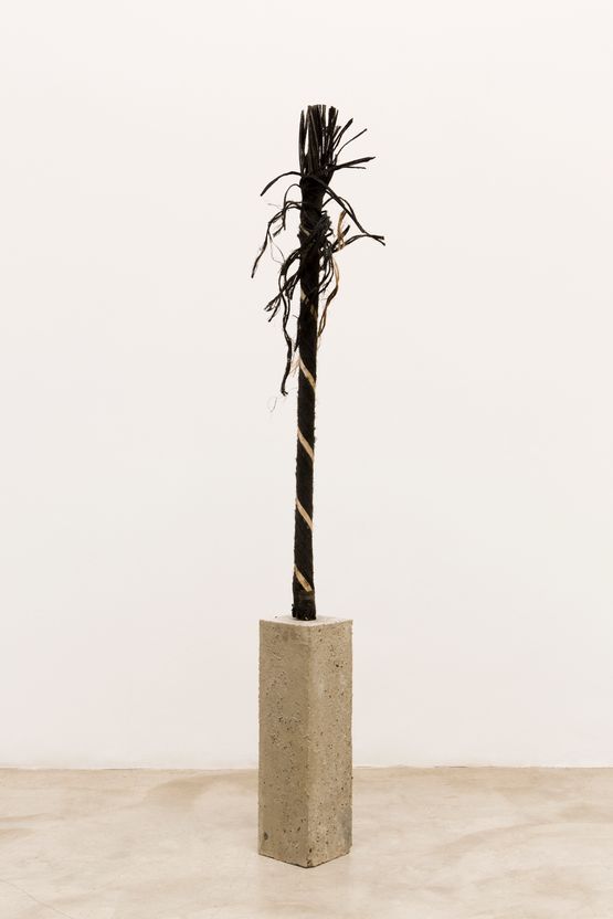 Brief Syllable Twisted by Nina Canell contemporary artwork Sculpture