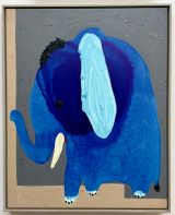 . BLUER PHANT ... by Philip Emde contemporary artwork painting