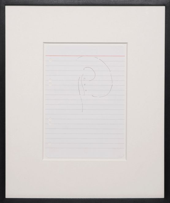 MP-KREBM-00098 by Michael Krebber contemporary artwork Drawing