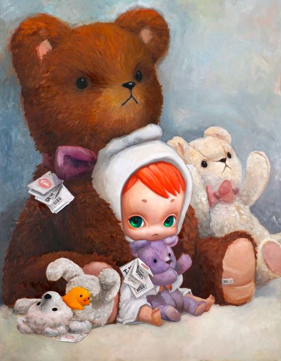 Friends Not Goods by MANE contemporary artwork Painting