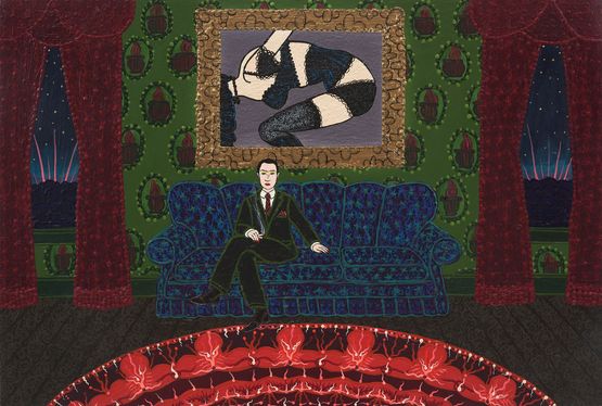 Terms of Endurement A Cumbersome Trollop I by Laura Williams contemporary artwork Painting