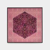 Paradise Mughal GardensPatterned Cube II by Anila Quayyum Agha contemporary artwork sculpture