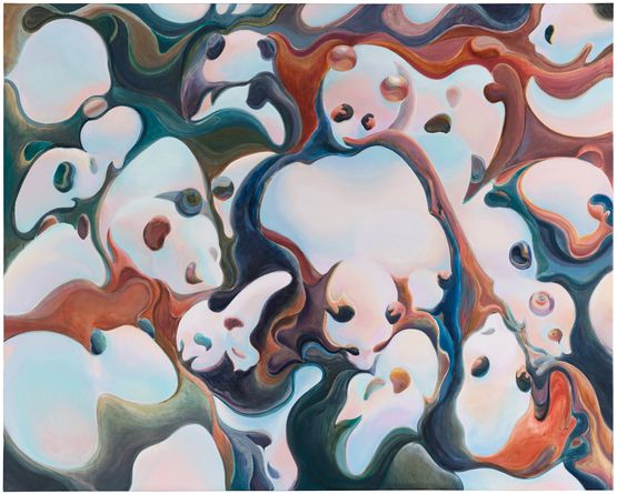 Prehistoric Baroque by Guo Hongwei contemporary artwork Painting