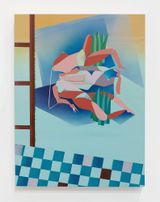 Ghost Watcher 3 by Maryam Hoseini contemporary artwork painting works on paper