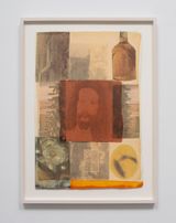 Arcanum VI by Robert Rauschenberg contemporary artwork textile works on paper