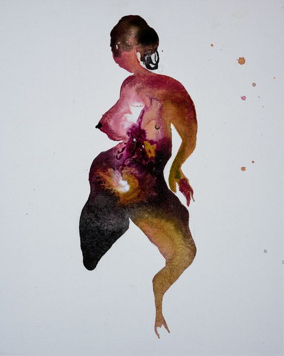 Figure 1 by Shiva Ahmadi contemporary artwork Painting