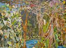 Entire Season by Joseph Ntensibe contemporary artwork Painting