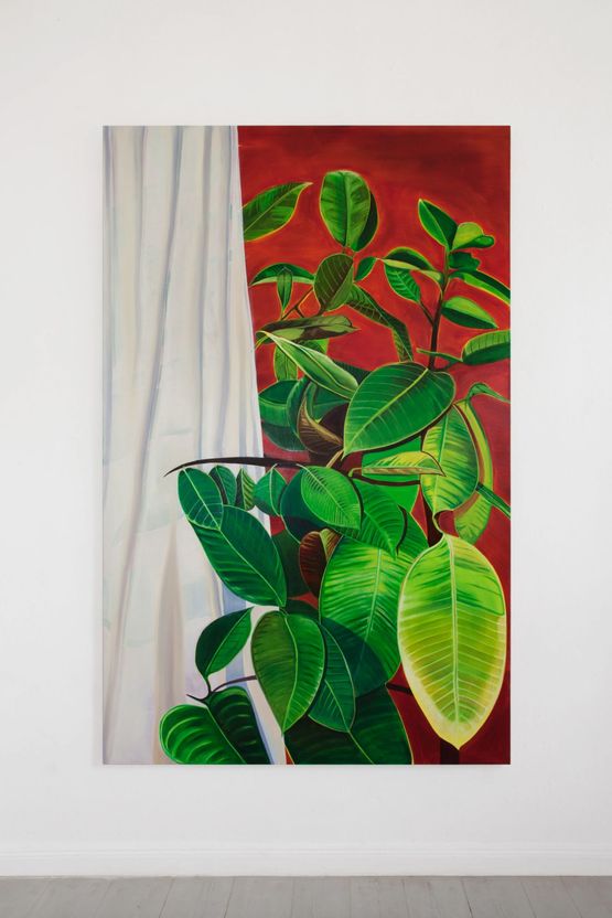 Vorhang the sleep of reason by Lewis Miller contemporary artwork Painting