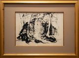 Tree by Li Fang contemporary artwork drawing works on paper