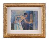 Le petit mitron by Maximilien Luce contemporary artwork works on paper