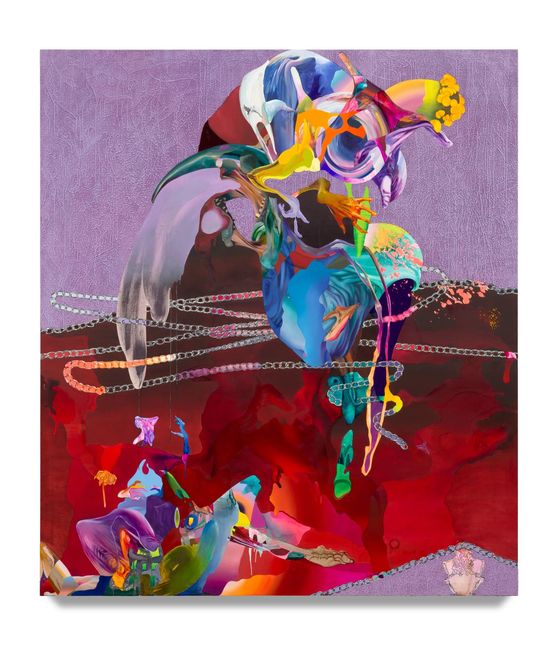 Romulus Pilled by Ilana Savdie contemporary artwork Painting